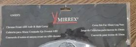 Gmx971 Mirrex Mirren Chrome Front Abs Axle And Hub Cover