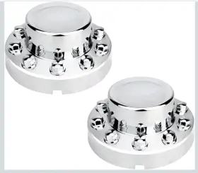 A2821 Misakomo 2 Pcs Rear Wheel Center Cap Hub Cover Compatible With 2011-2018 Ram 4500