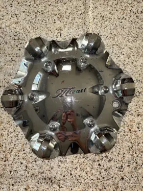 8214-2410 Mizati Wheels Chrome Custom Wheel Center Cap # 8214-2410 Mizati Wheels Chrome Custom Wheel Center Cap #