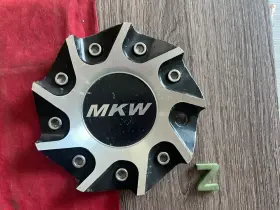 M-969 Mkw Alloy Inc #z 1 Wheels Gloss Black Metal Custom Wheel Center Cap