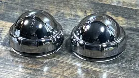 Mkc-100 Mkw #mkc-100 Chrome 3 1/2 Inch Custom Wheel Center Cap Lot Of 2