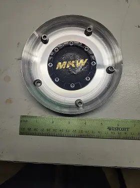 Lg1106-49 Mkw Wheels C-m112-18/20-bm Aluminum Center Cap # /