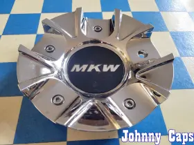Mkc-f124b Mkw Wheels # . Damaged Chrome Wheel Center Cap 84 Qty. 1