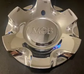 643-cap Mob Wheels Chrome Center Cap Custom Rim Hubcap Cover