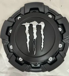 6033l217 Monster Satin Black Wheel Center Cap 6032k88 6033l217 Monster Satin Black Wheel Center Cap 6032k88