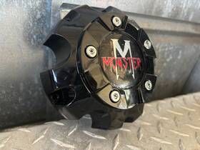 Monster M076blk5l6 Moster Center Cap 5 Lug