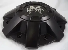 C-5240-1-sg Monster Off-road C-864-1-xg Wheels Flat Black Custom Wheel Center Cap Caps #c-864-1-xg /