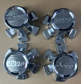 J5364408 Mopar 52003046 Nos Oem 1972-1991 Cherokee Sj J10 Jeep Hub Wheel Cap #j5364408 Set Of 4