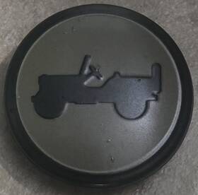 Mopar 68647348aa 1x Oem 2025-26 Jeep Wrangler Willys 41 Special Edition Olive Center Hub Cap #w2