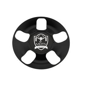 Motiv Cap-416mf / Satin Black Snap-in Center Cap