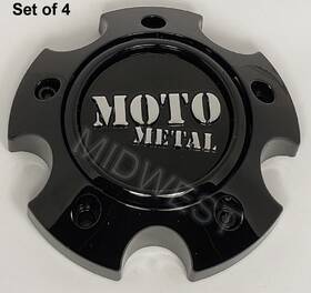 Moto Metal 1079l121mo3gb-h34 4 Gloss Black Wheel Rim Center Cap Small 5 Lug Only