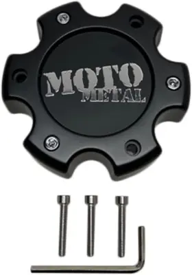 1079l145mo3gb-h42 Moto Metal Gloss Black Bolt On Center Hub Cap For 6 Lug Wheels 6x5.5 6x135/139.7