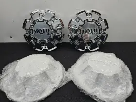 793chrome Moto Metal 4 Pack 793 Chrome Wheel Center Cap M-793 Trim Cover New