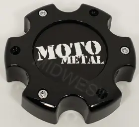 845l145s1 Moto Metal 1 New Black S609-32 Wheel Rim Center Cap W Screws