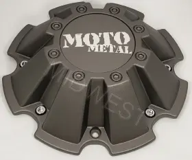 Mo962 Moto Metal 885463188768 1 New M793gray Gray Wheel Rim Center Cap W Screws