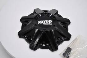 Moto Metal Mo479l214gbo1 Gloss Black Wheel Center Cap Hub 8.75 Inch
