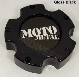 Mo909b5139b Moto Metal 1 New Gloss Black 5 Lug 5x139.7 Wheel Rim Center Cap