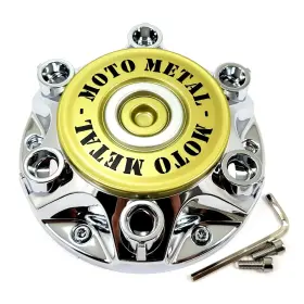 Mo979capa1-ch Moto Metal Chrome Center Cap 7-1/16 Inch Od Closed For Mo979 Buckshot