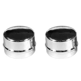 2485 Mr. Gasket For Pontiac Bonneville 1962-1969 Front Chrome Dust Caps
