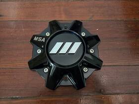 Msa Offroad Bc-890 Used Gloss Black Wheel Center Cap No Screws M30-cap