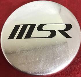 Msr Wheels 3217 One Used Chrome Centercap P/n /12653