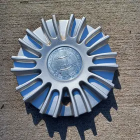 C-014-a Mystikol Custom Wheel Center Cap Silver Painted Part Number 03