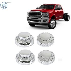 Netuera 696339 Two Front &two Rear Wheel Center Hub Caps 4pcs For Dodge Ram 4500 5500 2019-2021