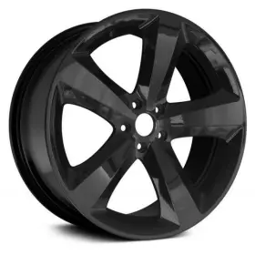 560-02461 New-apf Wheel 20x8 5 Painted Black Narrow Spoke Fits 13-14 Charger 3365607