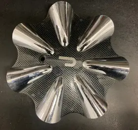 10573 Niche #10573 Black Checkered Custom Wheel Center Cap