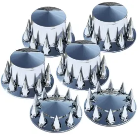 11005p-tra Northstar Complete 6-wheel Spike Hub And Nut Cover Kit Push-on For 10x285mm Semi Wheels