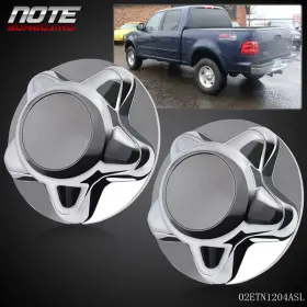 560-3194 Notesonboard 2x Silver Center Hub Cap With 5-lug Steel Wheel Fit For Ford F150 &expedition 7 Inch