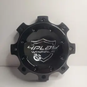 9510911 Oe Wheels 4play 8 Lug Black Center Cap 9510911 Oe Wheels 4play 8 Lug Black Center Cap