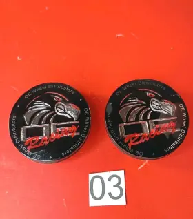 9511862 Oe Wheels B3 Set Of 2 2.5 Inch Racing Center Cap