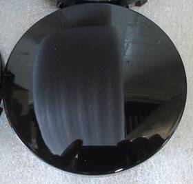 Oe Wheels R4-00-000p58 1 Gm Blank Gloss Black Wheel Center Cap Hub Eb-r4-00-000p58