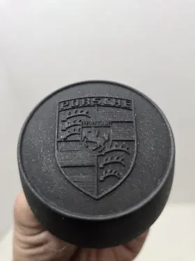 477.601.151 Oem Porsche 924 D Wheel Center Rim Cap Hub Cover Black 67144 D0813