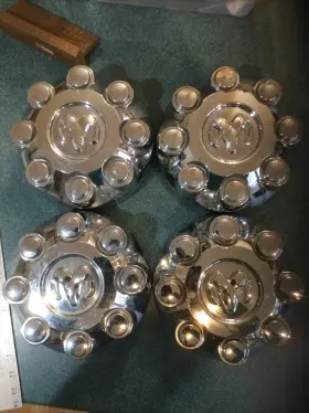 521211450ad Oem 4 Dodge 2500/3500 No Dually Ram #521211450ad 8 Lug Wheel Chrome Center Caps 521211450ad Oem 4 Dodge 2500/3500 No Dually Ram #521211450ad 8 Lug Wheel Chrome Center Caps
