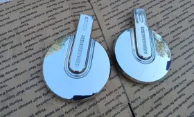 55023s Oem 2006-2010 X2 Hummer H3 Factory Chrome Center 16 Inch Wheel Caps Pair