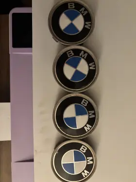 59131 Oem Set Of 4 Bmw 3 And 5 Series Center Wheel Hub Cap Cup Rim Cover Chrome Inch Od Ca