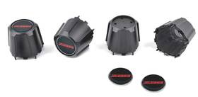 Oer B881210 Black/red Z28 Logo Wheel Center Cap Set For 1982-1992 Camaro N90