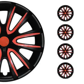 U002376 Omac 16 Inch Wheel Covers Hubcaps For Ford F-series Black Matt Red Matte U002376 Omac 16 Inch Wheel Covers Hubcaps For Ford F-series Black Matt Red Matte