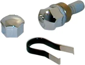 99-9712-c-911 Otis Porsche 911 Chrome Look Lug Bolt Covers For All Wheels 19mm
