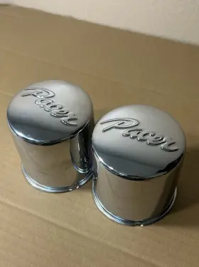 101hm Pacer Center Caps Chrome Set Of 2