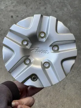 324l154-s001 Pacer 324l154s001 Center Cap Silver Wheel With Installation Bolt