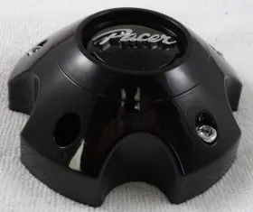 62861790f-2 Pacer 89-9755bkh Wheels Gloss Black Custom Wheel Center Cap Caps # /