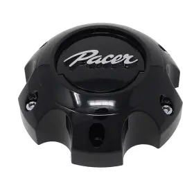 89-9765bkh Pacer / Gloss Black Bolt-on Center Cap For 6x135/6x5.5 Bolt Pattern