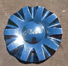 C-052-1 Pacer Custom Wheel Center Cap Chrome Part # 01