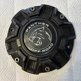 Lg1512-15 Panther Off-road Black Wheel Center Cap Cover Gorilla Ballistic Lg151215 1