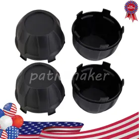 11065-1341 Patiomaker 4x Utv Wheel Center Hub Caps For Kawasaki Teryx Krx 1000 Krf1000 110651341 Black