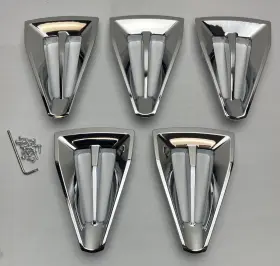 212ca-22 Performance Replicas Pr212 22 Inch Chrome Accents Inserts Set 5 Pcs