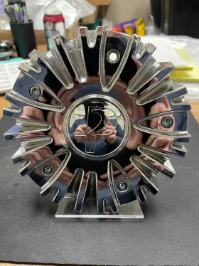 Cspw10-1p Phino Cspw-1p Chrome Wheel Center Cap Cspw10-1p Phino Cspw-1p Chrome Wheel Center Cap